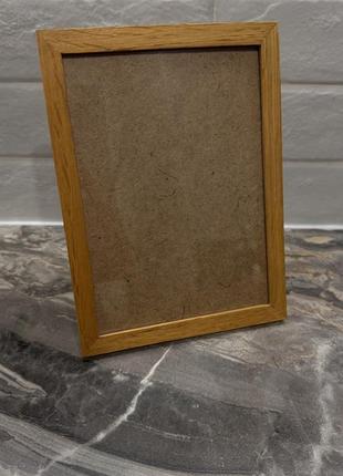 Фоторамка деревʼяна 13х18