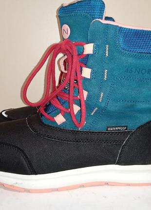 Брендовые кожаные зимние сапожки 46 nord.