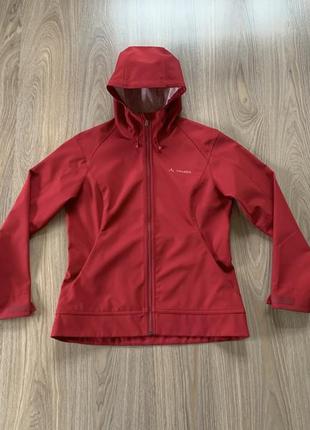 Жіноча треккінгова куртка вітровка на мембрані vaude