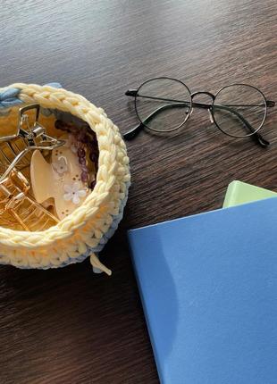 Вязаная корзина ручной работы от бренда @cutie.handmade.ua