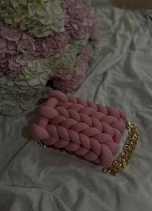 Вʼязана marshmallow сумочка від бренду @cutie.handmade.ua