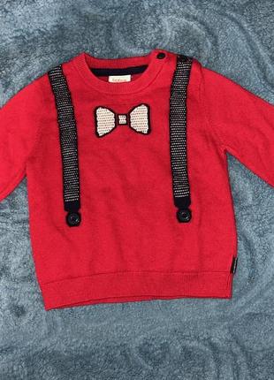 Праздничный свитер на мальчика