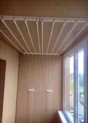 Посилена сушилка для білизни на стелю, сушка для одягу