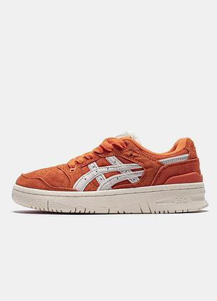 Жіночі кросівки asics ex89 kith orange v / smb