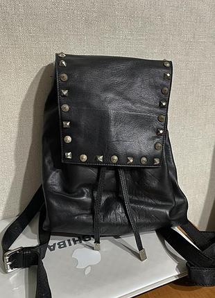 Шкіряний рюкзак