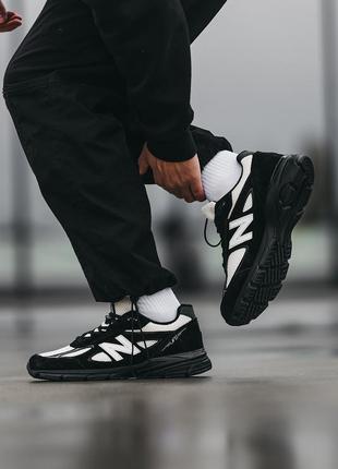 Кроссовки New Balance Football Granatowe dzianinowe joggersy o dopasowanym kroju z logo3 фото