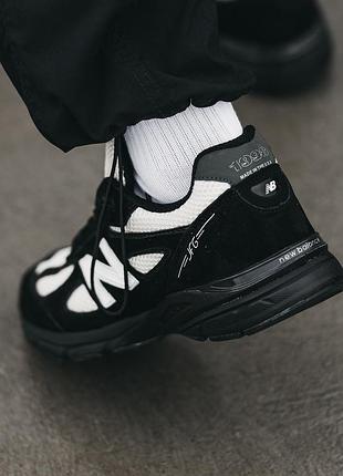 Кроссовки New Balance Football Granatowe dzianinowe joggersy o dopasowanym kroju z logo9 фото