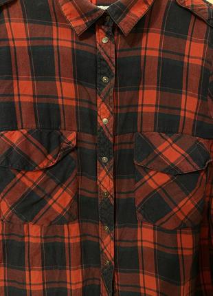 Рубашка zara в клетку 2