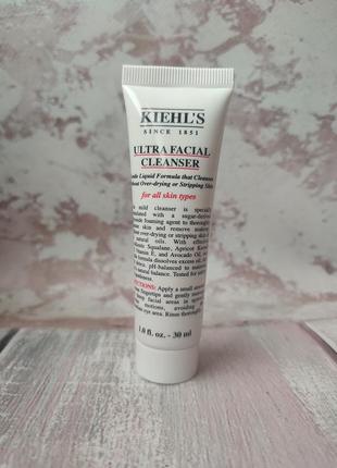 Гель для вмивання обличчя kiehl's ultra facial cleanser
