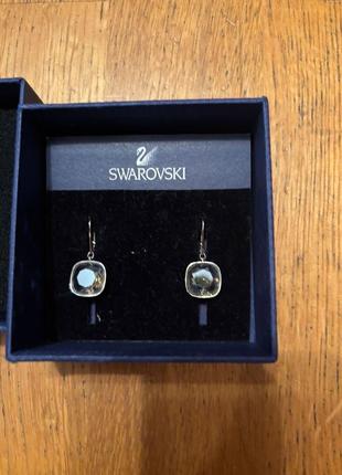 Сережки swarovski