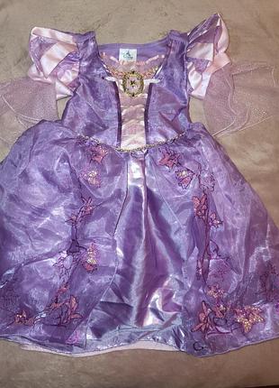 Платье рапунцель на 3-4 года