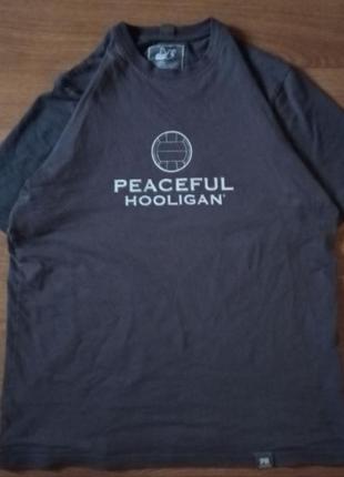 Футболка peaceful hooligan/пісфул хуліган/оригінал
