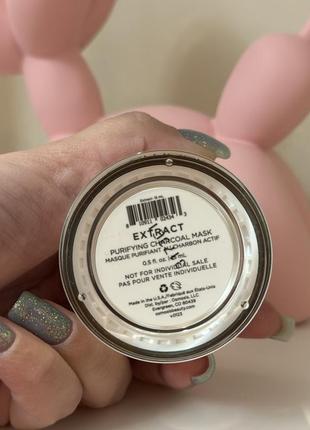 Очищувальна маска для обличчя з активованим вугіллям і глиною osmosis + beauty extract charcoal mask2 фото