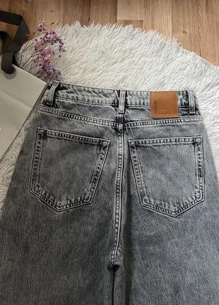 Джинси широкі сірі9 фото