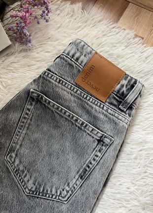 Джинси широкі сірі3 фото