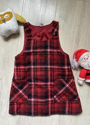 Теплий сарафан 4 роки для дівчинки