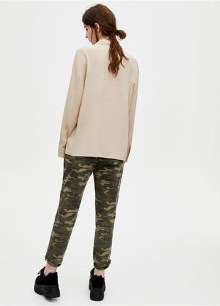 Рубашка pull &amp; bear resort shirt - m 3