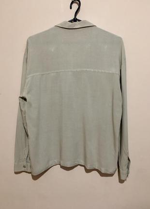 Рубашка pull & bear resort shirt - m 8