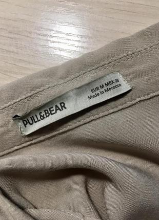 Рубашка pull &amp; bear resort shirt - m 7