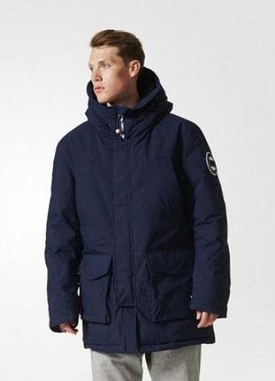 Куртка парка пуффер adidas original
