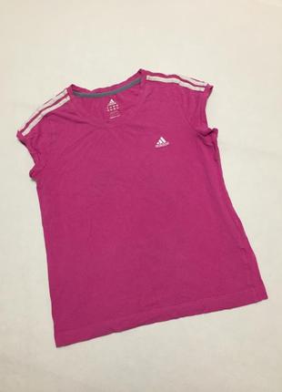Футболка adidas рожева оригінальна спортивна