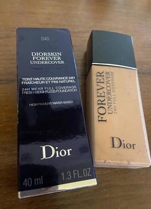 Тональный крем dior forever