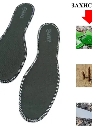 Стельки для обуви защитные step on kevlar