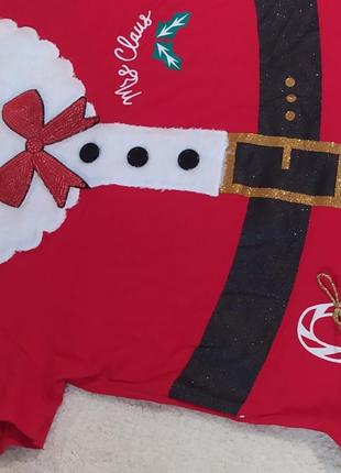 Новогодняя футболка