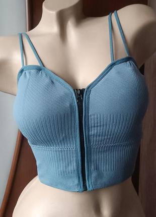 Женский топ на молнии 
нижнее белье8 фото