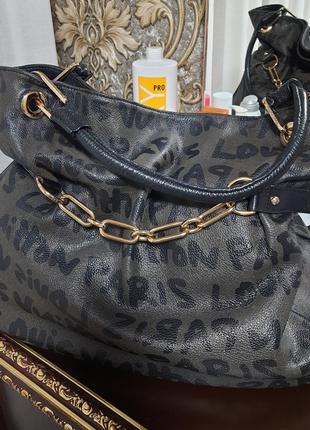 Роскошная кожаная сумка louis vuitton