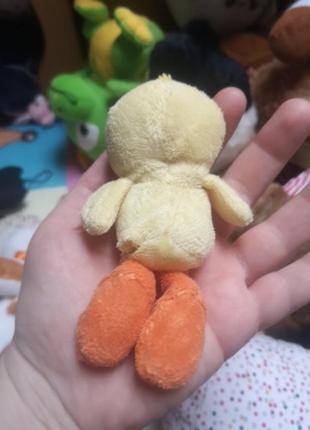Мягкая игрушка утка уточка утенка3 фото