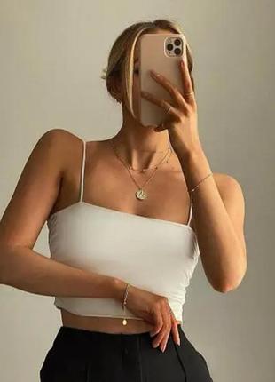 Коттоновий топ asos