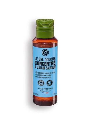Yves rocher, концентрированный гель, для душа, морские водоросли, ив роше