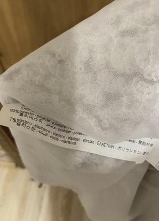 Новое эффектное модное короткое платье с длинным рукавом в пайетки 50-52 р zara3 фото