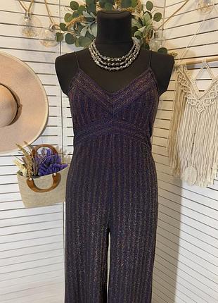 Женский летний комбинезон клеш