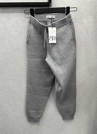 Трикотажні штани брюки zara