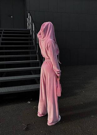 Костюм спортивный из велюра