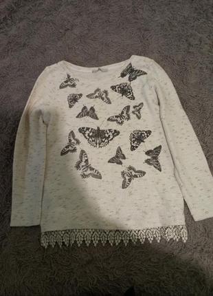 Красива я кофточка с бабочками