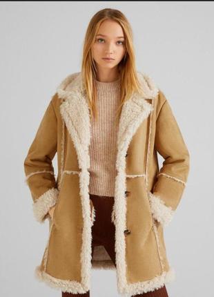 Дубленка bershka