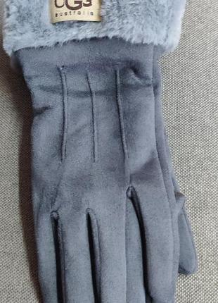 Перчатки сенсорные ugg 3