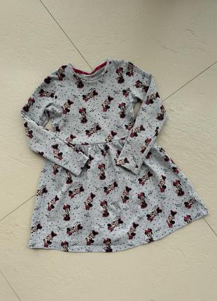 Платье c&amp;a с микки 5-6 лет