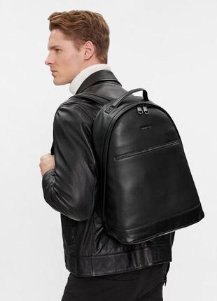 Calvin klein чоловічий чорний рюкзак ск set round bp