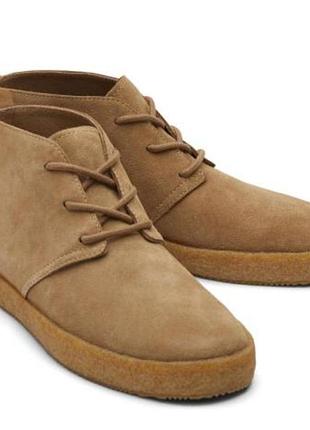 Напівчеревики туфлі замшеві toms