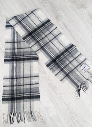 Шарф heritage traditions check wool 3