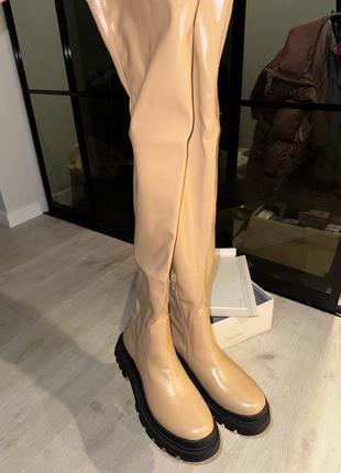 Трендовые сапоги чулки ботфорты сапожки