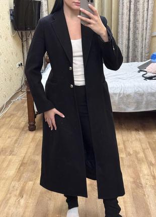Чорне пальто zara