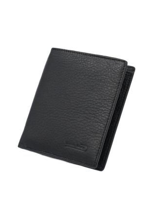 Кошелек кожаный черный balisa bl10