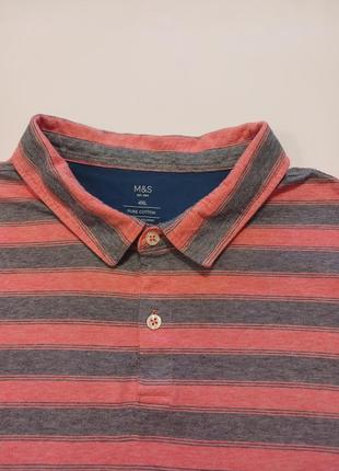 Большая мужская поло батал 4xl