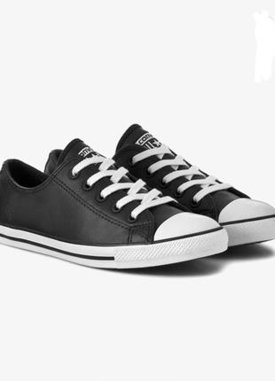 Кожаные кеды converse ct dainty us9,5 40-41, 26-26,5 см
