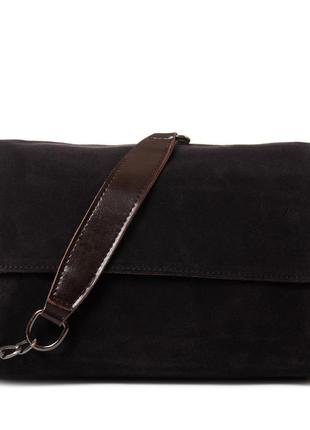 Сумка жіноча класична замш alex rai j009-1 brown